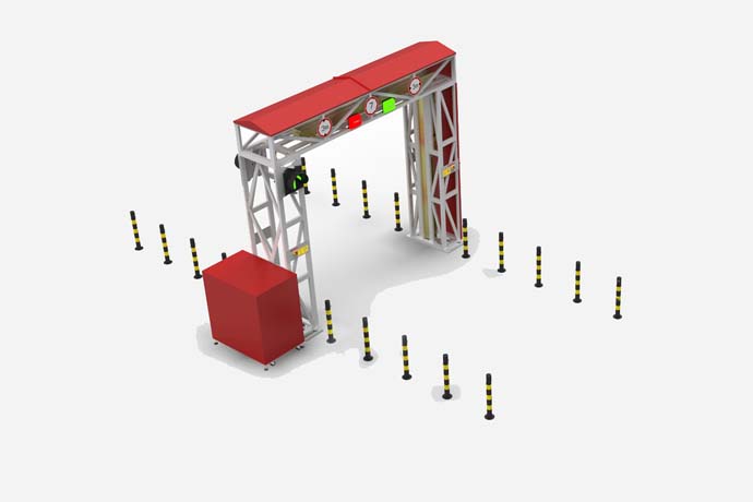 通過式小型車輛檢測係統【自行式】