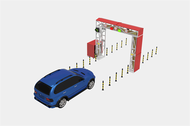 通過式小型車輛檢測係統【自行式】